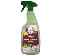 VITHAL Triple Acción LU 750ml - Insecticida, Acaricida Y Fungicida, Solución Listo Para Usar