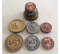 Viticulture: Metal Lira Coins