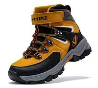 VITIKE Botas de Invierno para Unisex Niños Botas de Senderismo Trekking Zapatos,Amarillo Oscuro,36 EU