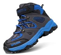 VITIKE Botas de Invierno para Unisex Niños Botas de Senderismo Trekking Zapatos,Negro,37 EU