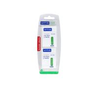 Vitis Cinta dental con cera, flúor y menta 2 x 50 cm
