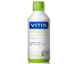Vitis Colutorio Ortodonthic Sabor Manzana Menta 500 ml