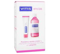Vitis Encias Pasta Dentifrica 100ml + Colutorio 500ml Promo