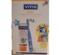 Vitis Kids pack gel dentifrico+ cepillo dental + libro magico