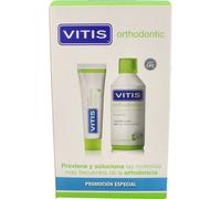 Vitis Orthodontic Dentífrico 100ml + Colutorio 500ml