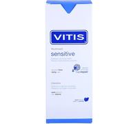 VITIS Sensitive Mundspülung lindert Zahnempfindlichkeit, repariert und schützt den Zahnschmelz, 500 ml Solución
