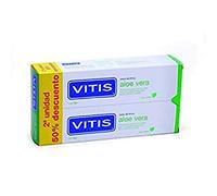 Vitis Aloe Vera Manzana-Menta Pasta Dentífrica 2x150ml