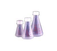 vitlab 66895 Aliso Meyer de pistón con tapa enroscable, PMP, 5, 250 ml (6 unidades)