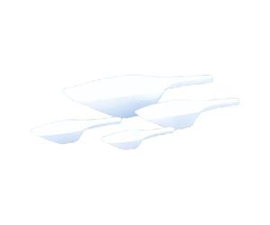 Vitlab Pala medidora de polipropileno, color blanco, capacidad de 1000 ml, longitud de 385 mm