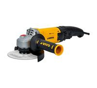 Vito Amoladora angular eléctrica VIRE12510A (1.000 W, Diámetro disco: 125 mm, Número de revoluciones de marcha en vacío: 11.500 r.p.m.) + Garantía...