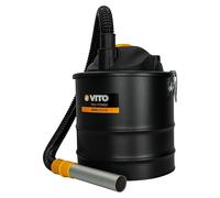 Aspirador de cenizas eléctrico VIASC18B (1.200 W, Volumen de recipiente: 18 l, Sin bolsa)