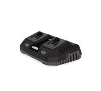 VITO - Cargador doble 20 V Gama Ego LI Herramientas Jardín y Brico