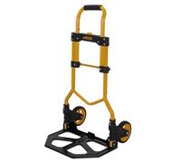 VITO Carretilla plegable | 80 kg de capacidad de carga | Carretilla de mano plegable | Carretilla de transporte plegable | capacidad de carga 80 kg | robusta carretilla de mano | pala grande |