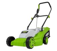VITO - Cortacésped eléctrico 1200 W Motor inducción, ancho de corte 320 mm, 3 alturas de corte 25 - 65 mm, bandeja 30 L VITO