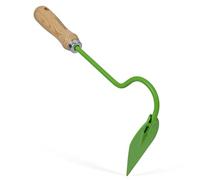 VITO Garden Heart, Weed Remover, Hand Hoe - Garden Tool for Garden and Balcony - High-Quality Steel Garden Tool - with Beech Wood Handle