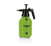 VITO - Pulverizador de mano para jardín, 1,5 L, chorro ajustable, pulverizador a presión ligera, ideal para terraza, huerto, plantas frágiles