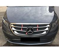 Vito W447 - Parrilla frontal cromada de acero inoxidable (5 piezas a partir de 2014-2019