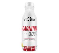 VITOBEST | Aminoácidos L-Carnitine 3000 (Botella) | Cada dosis de 20 ml aporta 3000 mg de L-Carnitina (Carnipure™). | Apto para personas celíacas | Sabor Naranja - 500 ml