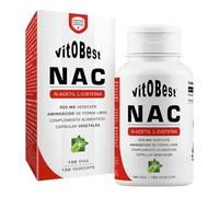 Vitobest Suplemento alimenticio NAC Acetil Cisteína 100 Vcaps