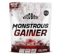 Carbohidratos MONSTER GAINER 2200 - Suplementos Alimentación y Suplementos Deportivos - Vitobest (Chocolate, 3 Kg)