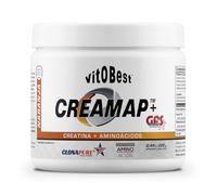 VITOBEST | Creatina Creamap+GFS en Polvo | Ayuda a maximizar el rendimiento deportivo con triple forma de creatina y aminoácidos | Clonapure® + GFSaminos (Vitobest®) | Sabor Naranja - 200 g