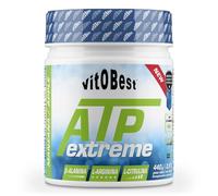 VITOBEST | Endurance ATP Extreme en Polvo | Contribuye a aportar energía de manera prolongada y mejorar la síntesis de ATP | Formulado para deportes explosivos y de resistencia | Sabor Manzana - 440 g
