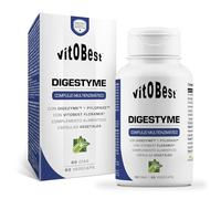 VITOBEST | Especiales DigesTyme | Ayuda a mitigar malestares durante el proceso digestivo | Contribuye a regenerar la mucosa intestinal Apto para personas celíacas | 60 VegeCaps