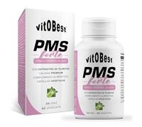 VITOBEST | Especiales PMS Forte | Contribuye a aliviar los síntomas del síndrome premenstrual | Fórmula natural para mujeres con ingredientes clínicamente respaldados | 60 VegeCaps