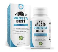 VITOBEST | Especiales ProstaBest | Contribuye al cuidado de la próstata y al equilibrio hormonal masculino | Fórmula integral con ingredientes 100% naturales y estandarizados | 90 VegeCaps