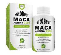 Vitobest Suplemento Maca Andina 2500 mg – 60 cápsulas vegetales (700 mg ext seco)