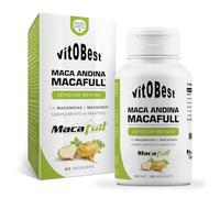 VITOBEST | Maca Andina (Macafull®) | Mejora de la función sexual y fertilidad | Optimización de la energía y la resistencia física | 60 VegeCaps