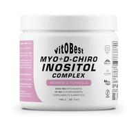 VITOBEST Suplemento alimenticio para salud femenina Myo+D-Chiro Inositol 100% natural 150 g