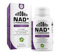 Vitobest NAD+ & Pterostilbene 60 Caps