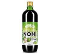 VITOBEST | Plantas Pure Organic Noni Juice | Zumo 100% puro de noni ecológico certificado | Natural, sin añadidos innecesarios - Rico en antioxidantes vegetales | 1 L