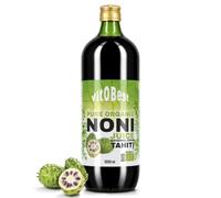 VITOBEST | Plantas Pure Organic Noni Juice | Zumo 100% puro de noni ecológico certificado | Natural, sin añadidos innecesarios - Rico en antioxidantes vegetales | 1 L