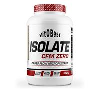 VITOBEST | Proteína Isolate CFM Zero | Ayuda a crear y conservar la masa muscular. Ideal para un aislado puro de proteína | Sabor Chocolate blanco y Galleta negra - 2 kg