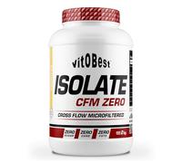 VITOBEST | Proteína Isolate CFM Zero | Ayuda a crear y conservar la masa muscular. Ideal para un aislado puro de proteína | Sabor Vainilla - 2 kg