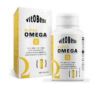 Vitobest Suplemento Super Omega 3 Doble Potencia – 90 perlas