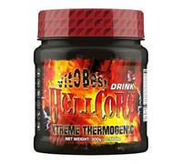 VITOBEST | Termogénico Hellcore Drink | Contribuye a elevar la temperatura basal y ayuda a activar el metabolismo y aprovechar de las grasas durante los entrenos | Sabor Limón - 300 g