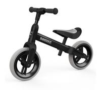 VITONIS Bicicleta sin Pedales First Bike para Niños de 1,5 - 4 años hasta 25 Kg, Volante y Sillín de Altura Ajustable, Candado para Volante, Ultraligero para Niños y Niñas,Negro