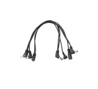 Vitoos 6 vias Cable de arnes de cadena de margaritas electrodo Alambre de cobre para efectos de guitarra Divisor adaptador de fuente de alimentacion