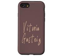 Vitoria-Gasteiz España Diseño Vintage Elegante Carcasa para iPhone SE (2020) / 7/8