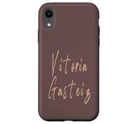 Vitoria-Gasteiz España Diseño Vintage Elegante Carcasa para iPhone XR