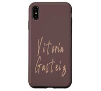 Vitoria-Gasteiz España Diseño Vintage Elegante Carcasa para iPhone XS MAX