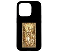 Vitral Artemisa Antigua Grecia Diosa Griega Carcasa para iPhone 15 Pro