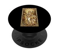 Vitral Artemisa Antigua Grecia Diosa Griega PopSockets PopGrip Adhesivo