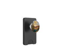 Vitral Cactus Artful Trendy PopSockets PopWallet para MagSafe