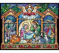 Vitral de la Natividad Rompecabezas de 1000 Piezas (Jigsaw Puzzle)
