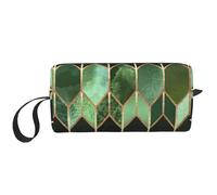 Vitral Verde Bosque, Bolsa de Maquillaje Bolsa de cosméticos Bolsa de artículos de tocador de Viaje portátil Bolsa de Maquillaje