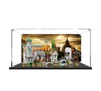 Vitrina acrílica a prueba de polvo para modelo Rivendell Castle, caja de almacenamiento transparente para protección de juegos Lego